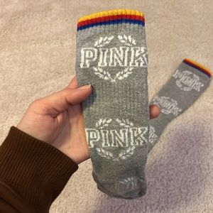 Victoria’s Secret pink socks